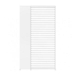 OCEAN fehér pergola függőleges panel oldalfalhoz kép