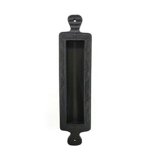 ANGGUR fekete faragott fa tányér kép