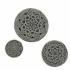 ASRI fekete fa fali dekoráció L kép