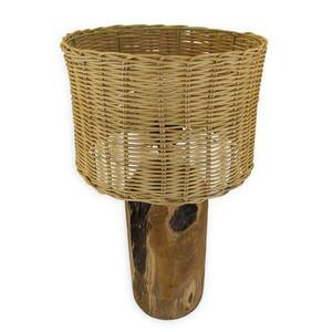 KANAN teakfa asztali lámpa kép