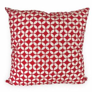 SELEMADEG II piros és fehér díszpárna kép