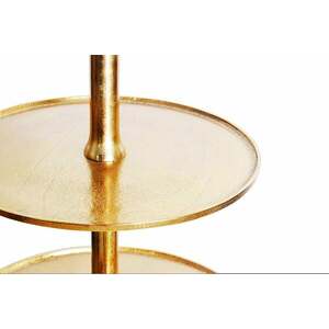 ABSTRACT 5 szintes arany alumínium tortatartó 150cm kép