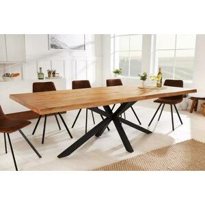 GALAXIE STAR barna tölgyfa étkezőasztal 200cm kép