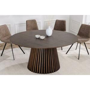 VALHALLA WOOD sötét tölgy színű étkezőasztal 120cm kép