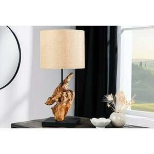 HYPNOTIC barna fa asztali lámpa kép