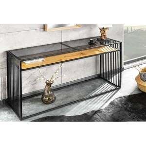 ARCHITECTURE barna konzol asztal 120cm kép