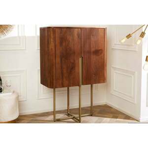 GATSBY barna mangófa tálalószekrény 125cm kép