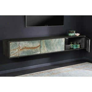 MOUNTAIN SOUL márványhatású akácfa tv szekrény 160cm kép