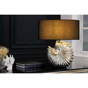 SHELL ezüst alumínium asztali lámpa kép