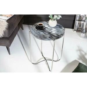 NOBLE III szürke márvány dohányzóasztal kép