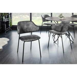 TRACY szürke szövet szék kép