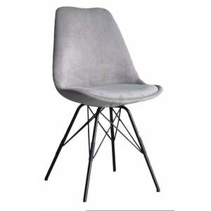 SCANDINAVIA kordbársony szürke szék kép