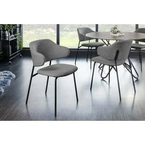 TRACY szürke szövet szék kép