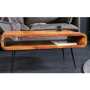 ALPHA rózsafa dohányzóasztal 90cm kép