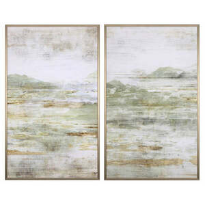 BOLD XXI bézs vászon festmény 2 részes kép