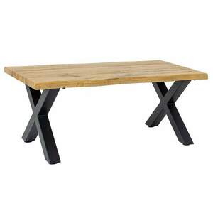 WILD barna tölgyhatású dohányzóasztal 90cm kép