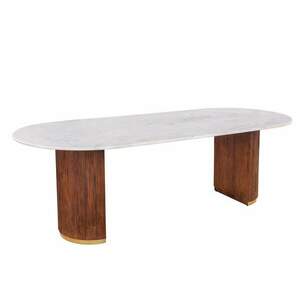 GATSBY fehér mangófa étkezőasztal 240cm kép