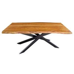 MAMMUT barna akácfa étkezőasztal 200cm (35mm) kép