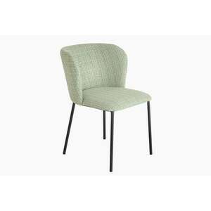 LYON zöld-rózsaszín bouclé szék kép