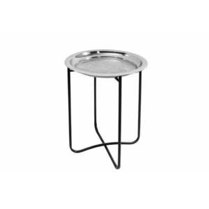 CASABLANCA antik ezüst levehető tálca lerakóasztal kép