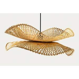 ORGANIC LIVING bambusz függőlámpa 70cm kép