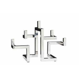 ABSTRACT ezüst gyertyatartó 5 ágú kép