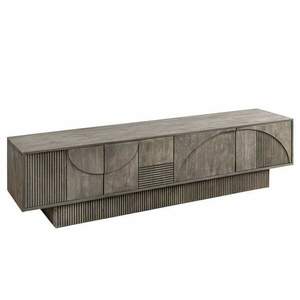 ART DEKO szürke mangófa TV szekrény 200cm kép