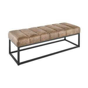 PETIT BEAUTÉ szürke mikroszálas ülőpad 110cm kép