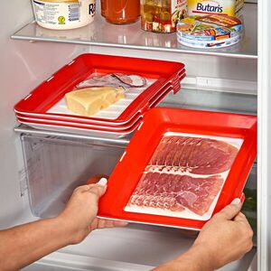 Élelmiszer frissentartó tálca kép