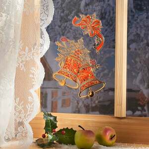 Ablakdísz Karácsonyi harangok kép