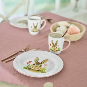 Tányér "Nyuszi" kép