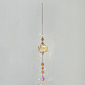 Lótuszvirágos napfogó medál kép