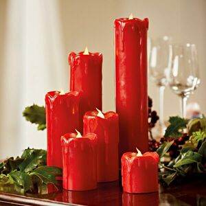 6 db LED-es gyertya kép