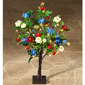 LED-es virágfa kép