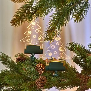 2 db fenyődísz kép