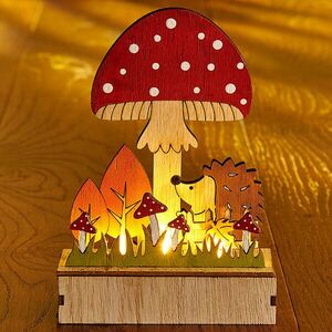 LED dekoráció Gomba kép