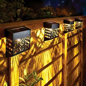 Napelemes lampion fehér színben kép