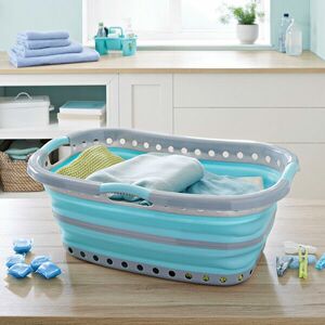 Összehajtható ergonomikus szennyeskosár kép