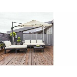 Kerti hintaágyas napernyő oldalrúddal Ravena Smart kép