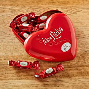 Szívdoboz édességgel kép