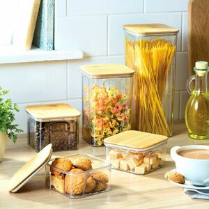 5 bambusz doboz tároláshoz kép