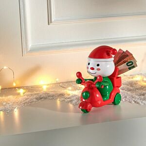 Mikulás motoron kép