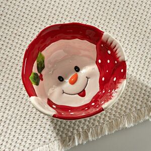 Hóember” tál kép