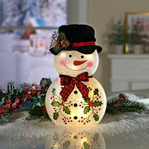 LED-es hóember kép