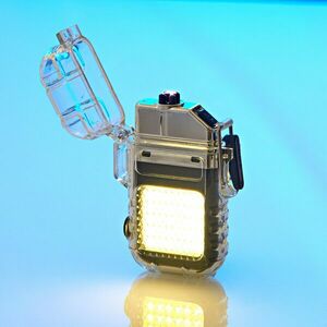 Elektromos öngyújtó zseblámpával kép