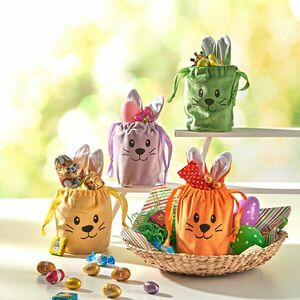 4 textilzsák Bunny kép