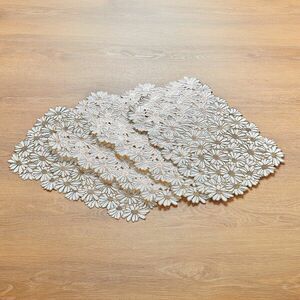 4 db tányéralátét Százszorszép kép