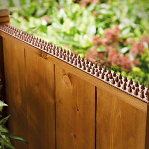 10 db riasztótüske kerítésre, barna kép