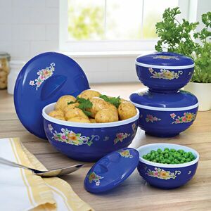 8 darabos mikrohullámú tálkészlet kép