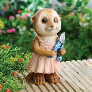 Lucia szurikáta-kertész kép